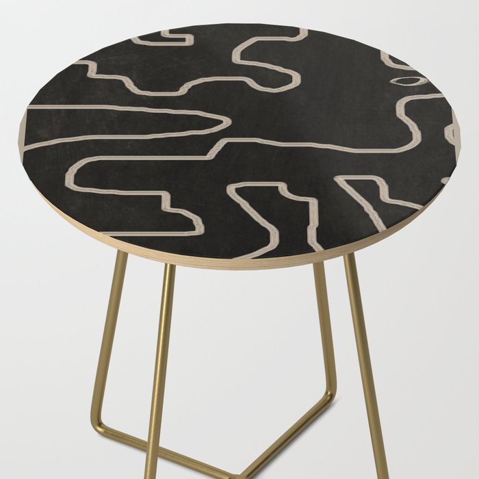 Abstract line art 177 Side Table Gallery Image 2