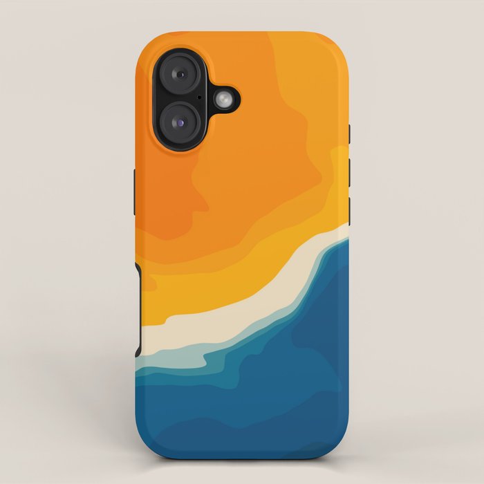 Seascape aerial view iPhone Case Gallery Image 1