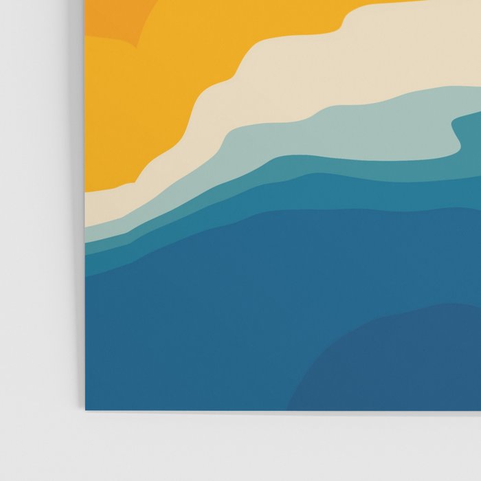 Seascape aerial view Poster Gallery Image 3