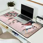 Swan on the Beach Desk Mat Gallery Image 2