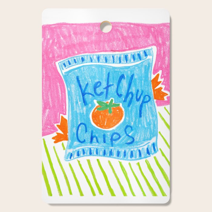 Ketchup Chips Cutting Board Gallery Image 1