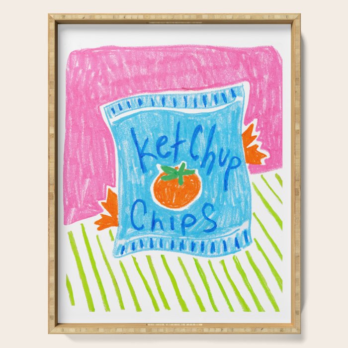Ketchup Chips Serving Tray Gallery Image 1