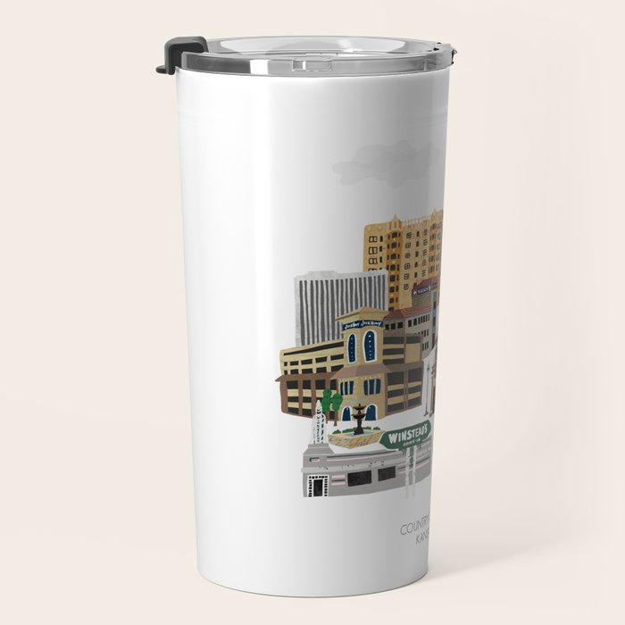 Kansas City Plaza Travel Mug Gallery Image 3