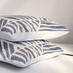 Navy Blue Striped Pattern #1 Pillow Sham Gallery Image 3
