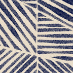Navy Blue Striped Pattern #1 Coffee Mug Gallery Image 2