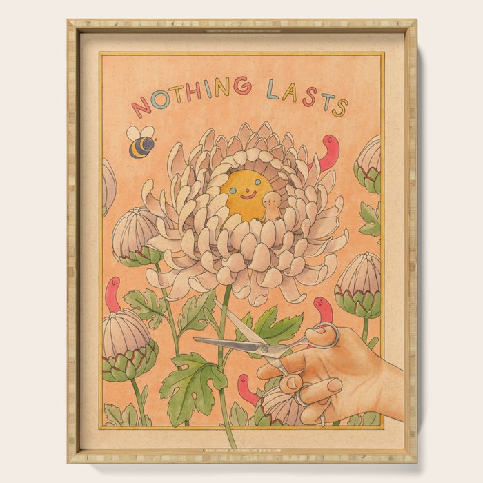 Nothing Lasts Serving Tray Gallery Image 1