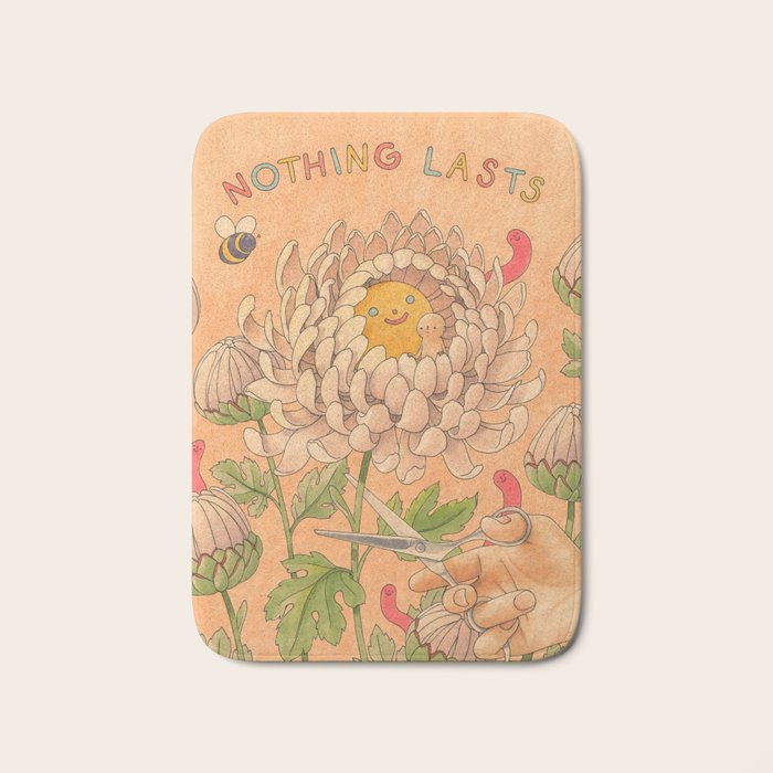 Nothing Lasts Bath Mat Gallery Image 1