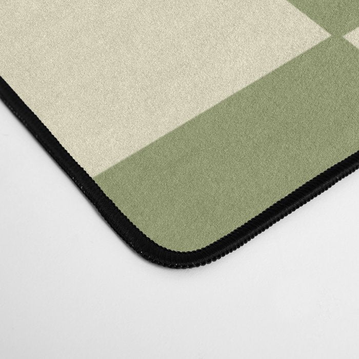 Mushroom Checkerboard Pattern Desk Mat Gallery Image 4