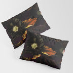 The Darkest Dutch Vintage Flowers Garden  Pillow Sham Gallery Image 3