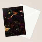 The Darkest Dutch Vintage Flowers Garden  Stationery Card Gallery Image 2