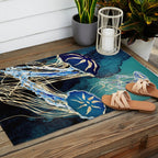 Metallic Jellyfish III Outdoor Rug Gallery Image 2