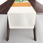 Bronze Vase & Leaves: Matisse Edition | Mid Century Series Table Runner Gallery Image 1