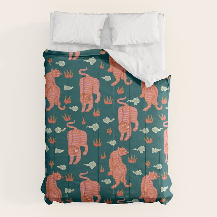 Bengal tigers Comforter Gallery Image 6