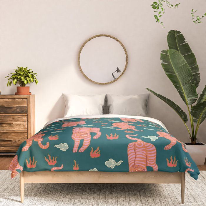 Bengal tigers Comforter Gallery Image 3