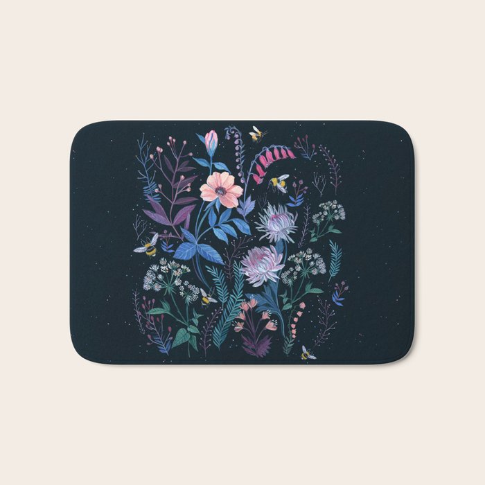 Bees Garden Bath Mat Gallery Image 1