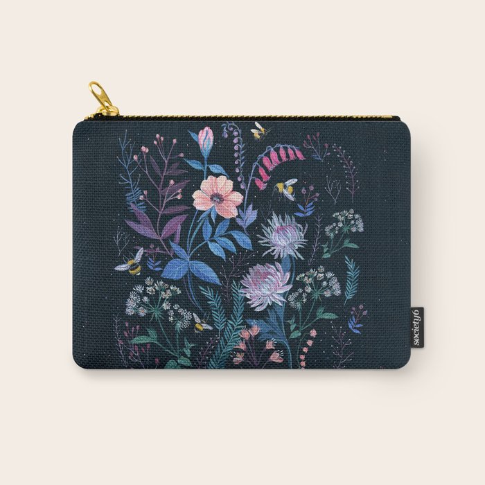Bees Garden Carry All Pouch Gallery Image 1
