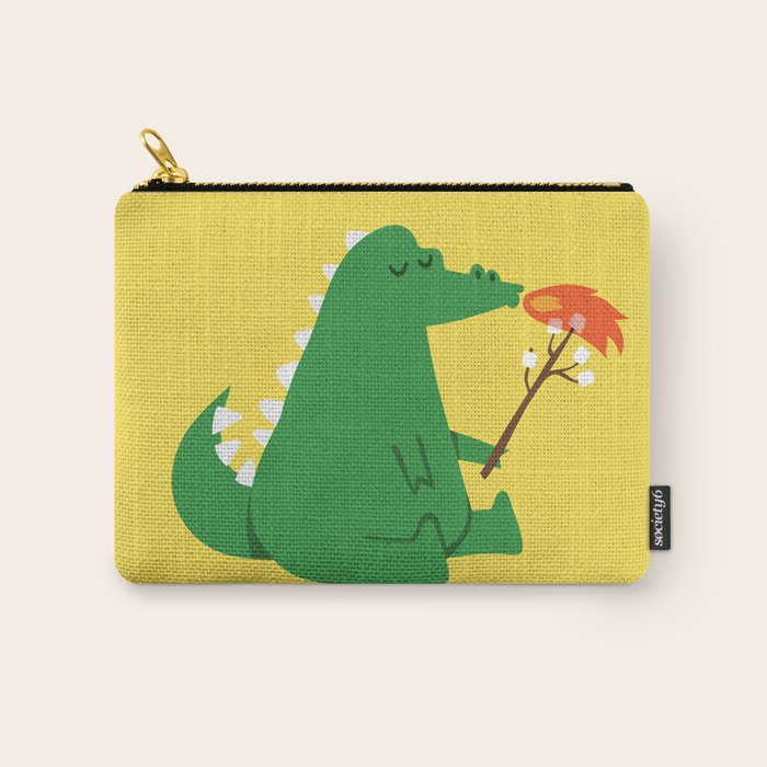 Dragon and Marshmallow Carry All Pouch Gallery Image 1