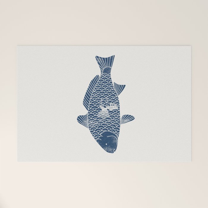 Fishing in a fish 2 Welcome Mat Gallery Image 1
