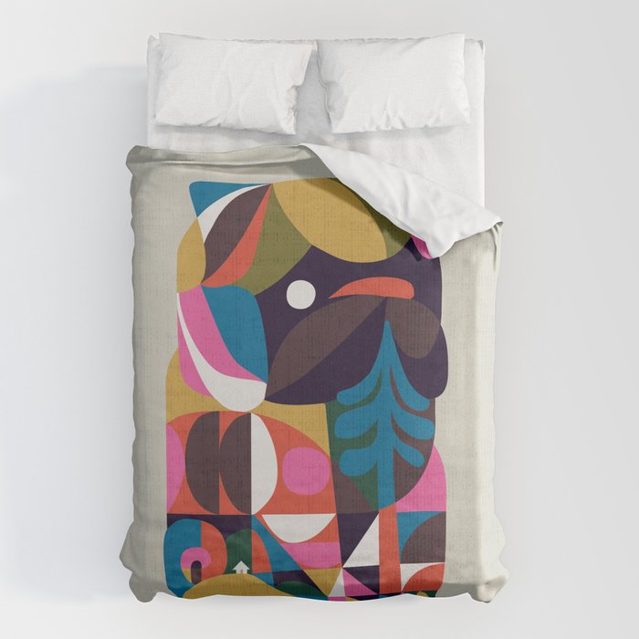 Nordic Pug Duvet Cover Gallery Image 6