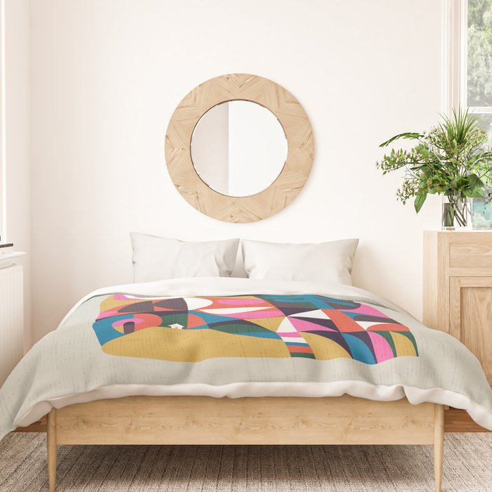 Nordic Pug Duvet Cover Gallery Image 3