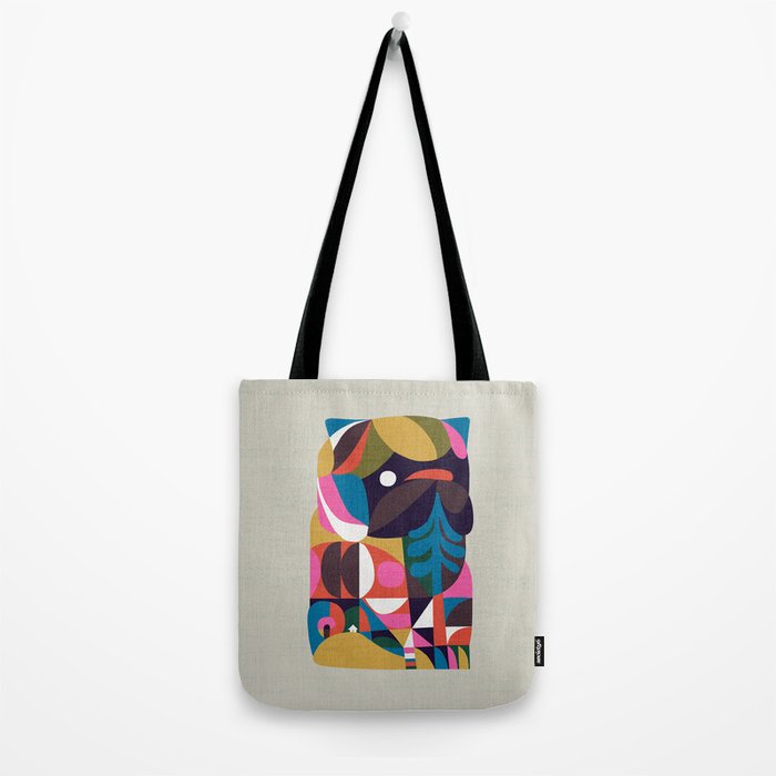 Nordic Pug Tote Bag Gallery Image 2