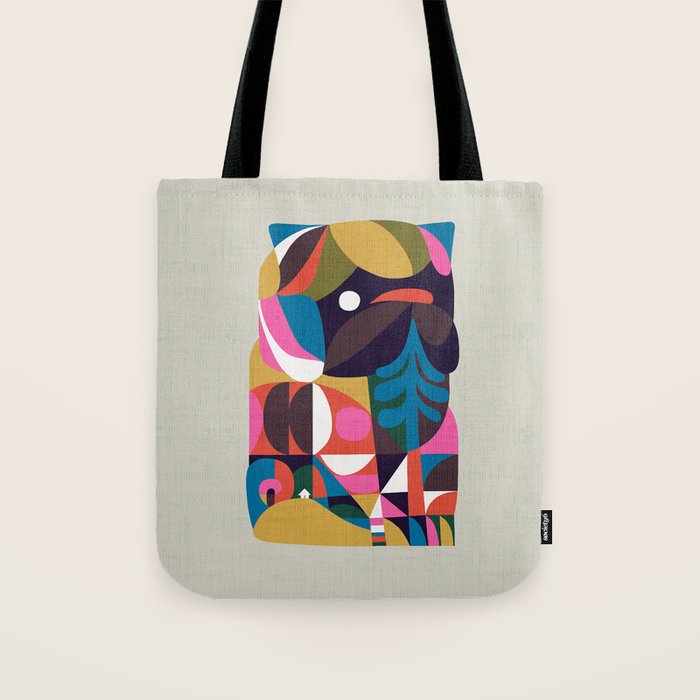 Nordic Pug Tote Bag Gallery Image 1