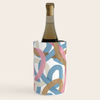 Abstract Brushstroke Tangle  Wine Chiller Gallery Image 3