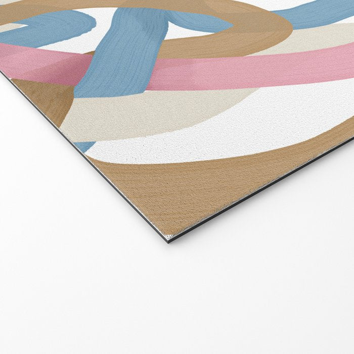 Abstract Brushstroke Tangle  Welcome Mat Gallery Image 2