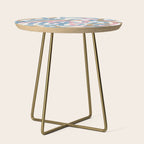Abstract Brushstroke Tangle  Side Table Gallery Image 1