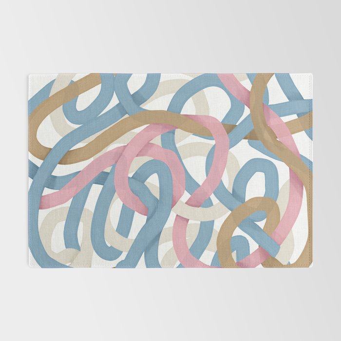 Abstract Brushstroke Tangle  Rug Gallery Image 2