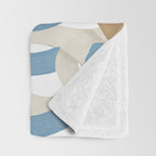 Abstract Brushstroke Tangle  Throw Blanket Gallery Image 3