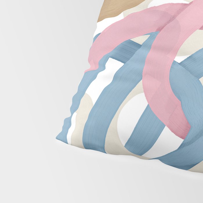 Abstract Brushstroke Tangle  Pillow Sham Gallery Image 4