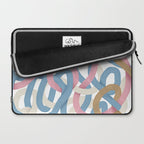 Abstract Brushstroke Tangle  Laptop Sleeve Gallery Image 2