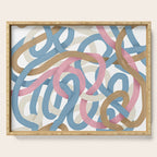 Abstract Brushstroke Tangle  Serving Tray Gallery Image 1