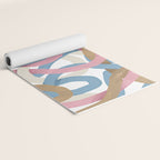 Abstract Brushstroke Tangle  Yoga Mat Gallery Image 2