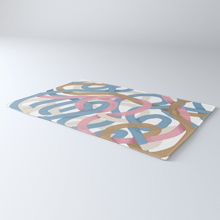 Abstract Brushstroke Tangle  Rug Gallery Image 3