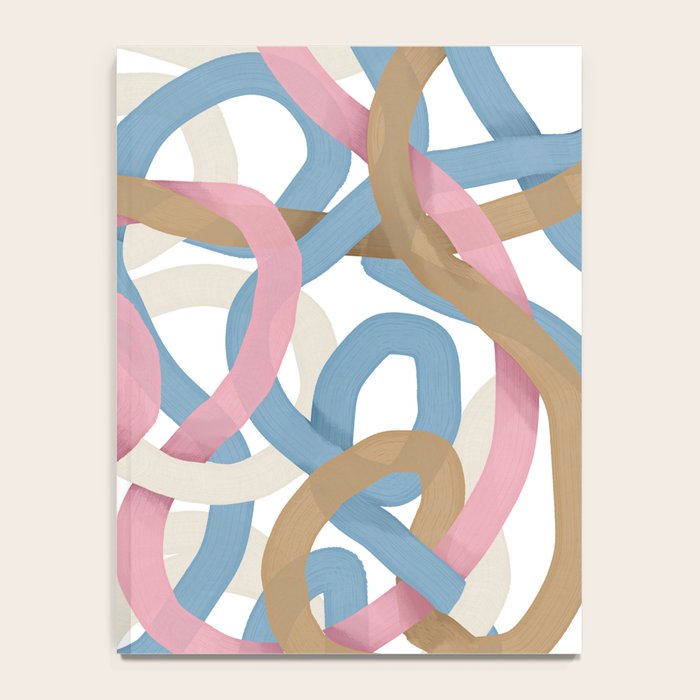 Abstract Brushstroke Tangle  Notebook Gallery Image 4