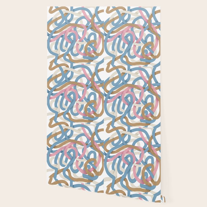 Abstract Brushstroke Tangle  Wallpaper Gallery Image 2