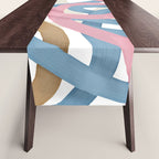 Abstract Brushstroke Tangle  Table Runner Gallery Image 1