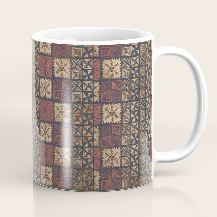 UrbanNesian Tongan Ngatu | Mua Coffee Mug Gallery Image 1