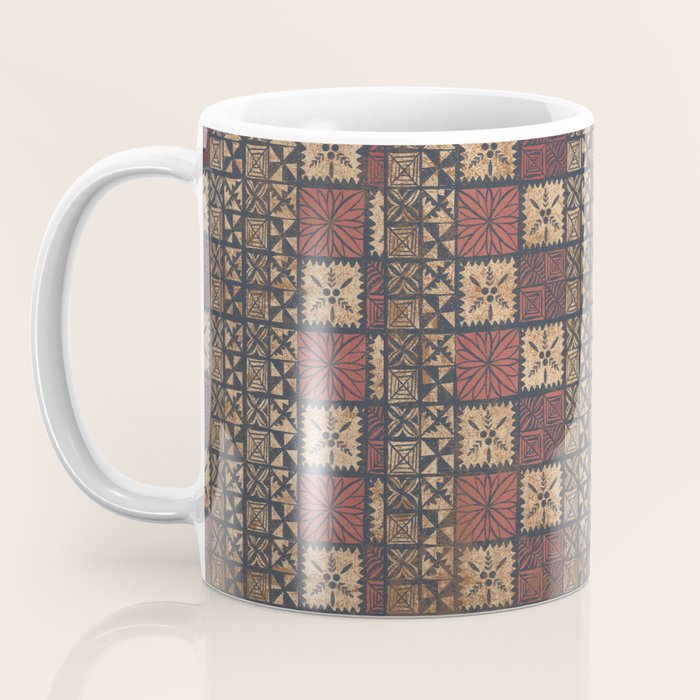 UrbanNesian Tongan Ngatu | Mua Coffee Mug Gallery Image 3