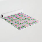 Summery Bright Floral  Yoga Mat Gallery Image 2