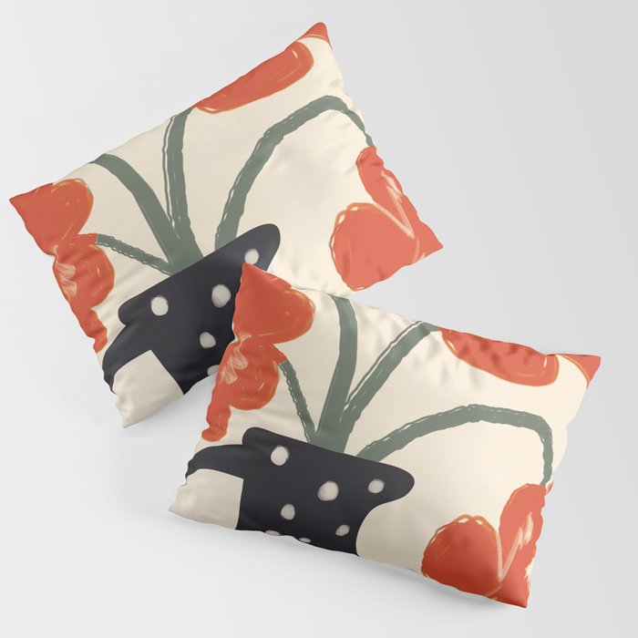 Modern Botanicals No 5 Pillow Sham Gallery Image 3
