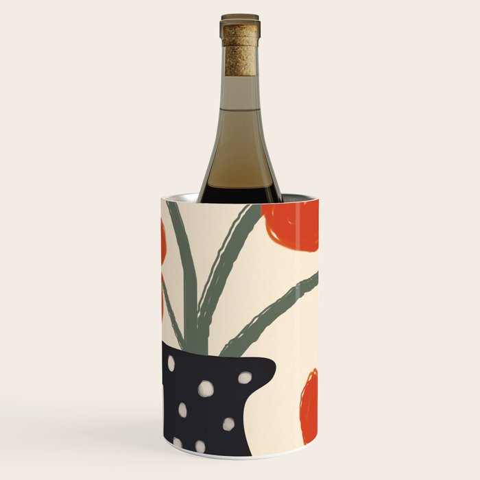 Modern Botanicals No 5 Wine Chiller Gallery Image 1