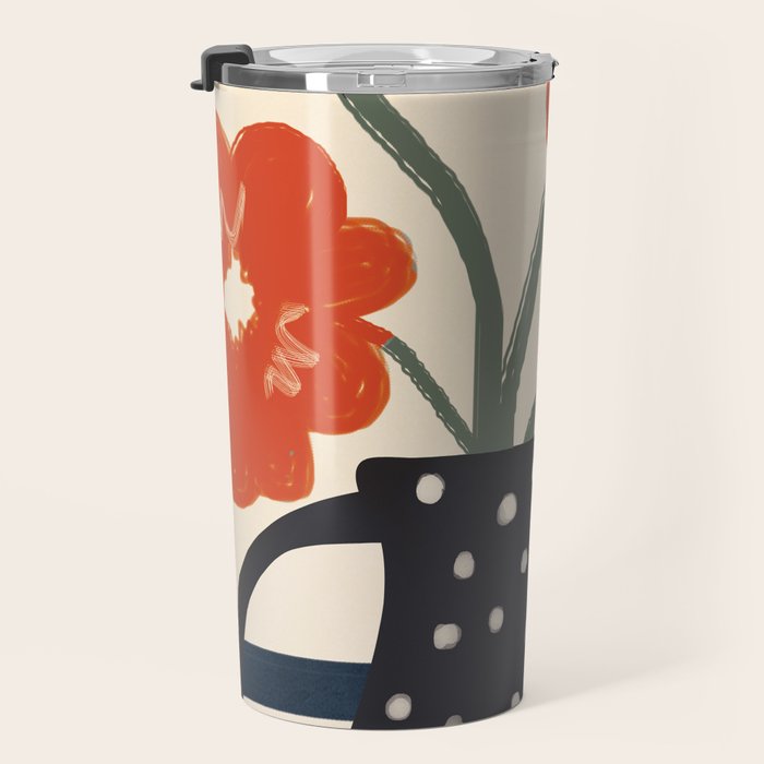 Modern Botanicals No 5 Travel Mug Gallery Image 3