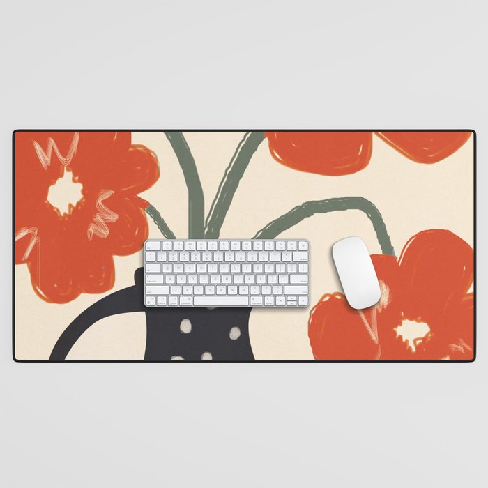 Modern Botanicals No 5 Desk Mat Gallery Image 1