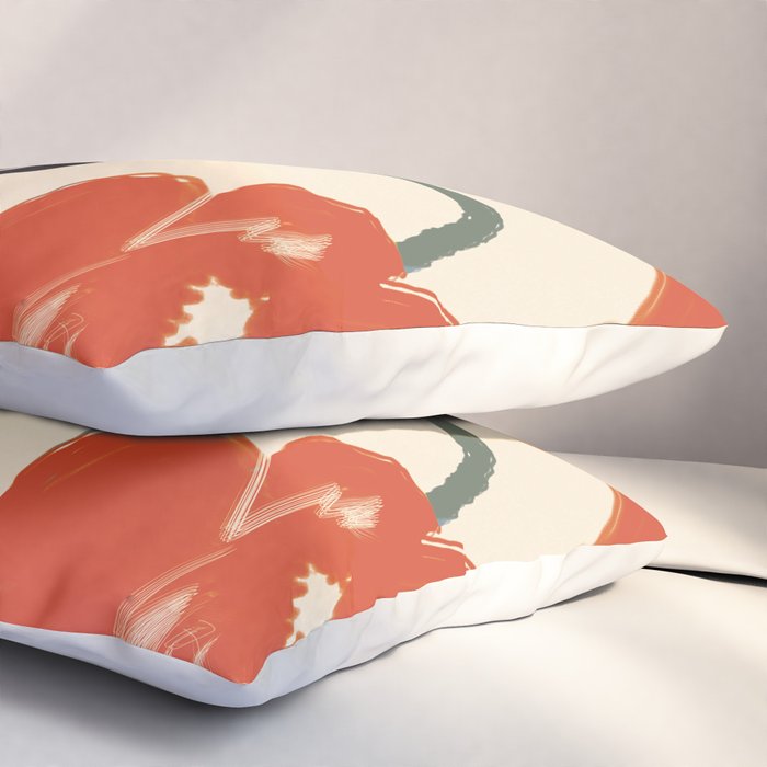 Modern Botanicals No 5 Pillow Sham Gallery Image 3