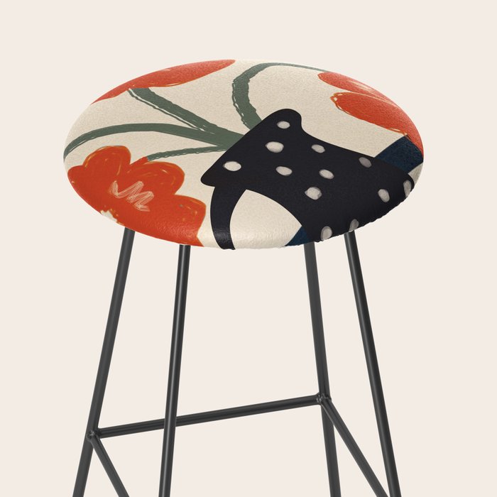 Modern Botanicals No 5 Stool Gallery Image 2