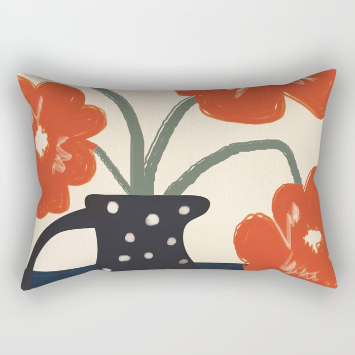 Modern Botanicals No 5 Rectangular Pillow Gallery Image 2