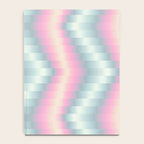 Blurred holographic Zigzag Notebook Gallery Image 4